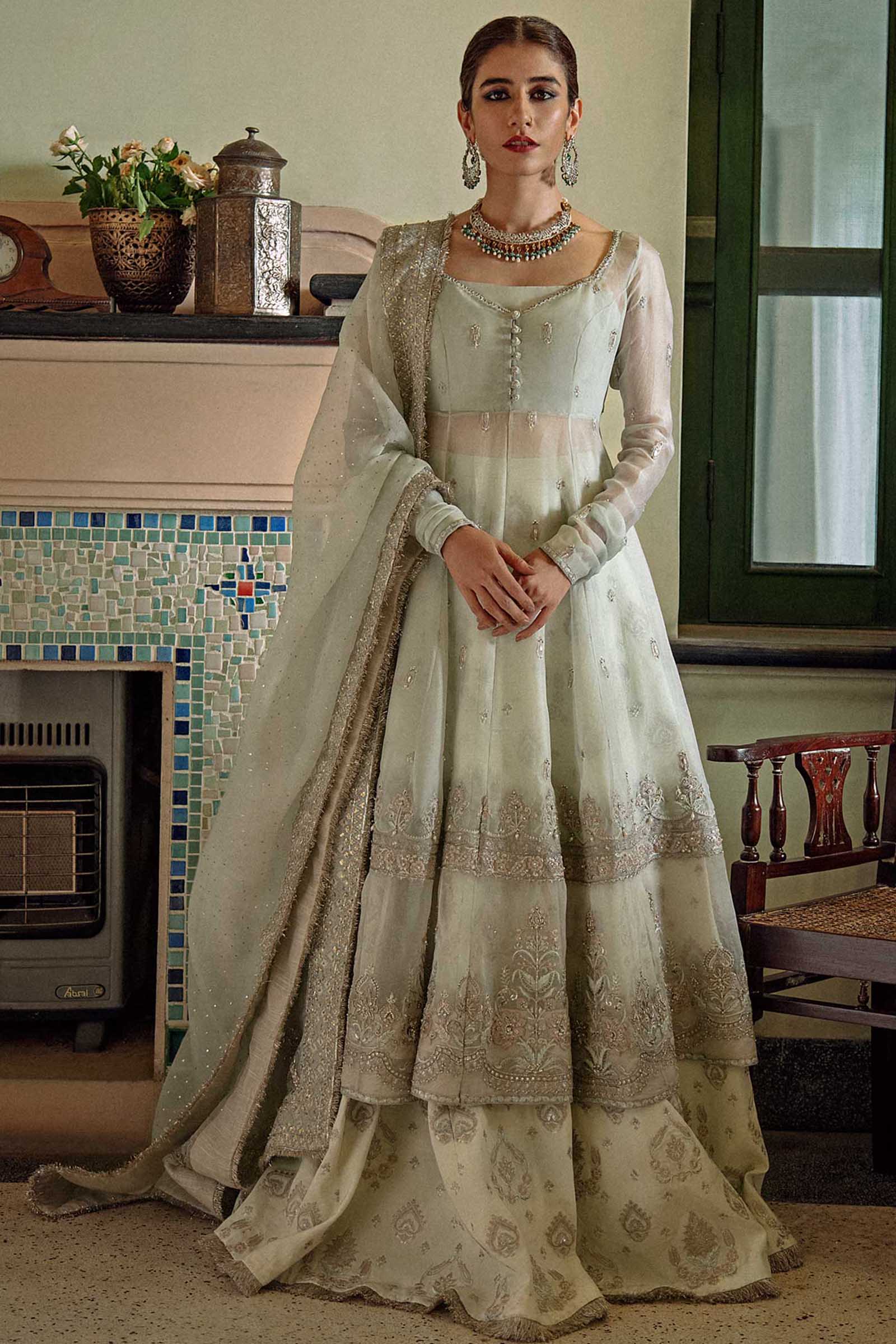 zara shahjahan formal dresses Zara Shahjahan Wedding Formals 2020 Launching online on our official website at midnight (PST), Thursday, 24th September 2020. A classic magneta anarkali with a heavily jeweled neckline and embellished sleeves. It is