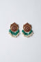 GOLD PLATED KUNDAN EARRINGS