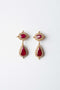 GOLD PLATED TEAR DROP EARRINGS