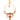Gold plated Fiah Choker – Jewelry | Zara ShahJahan Intl.